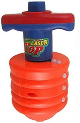 

AM Enterprises Lazer Spinning Top with LED lights(Multicolor)