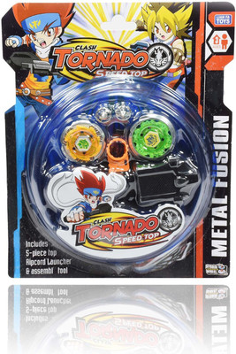 

Madink Beyblade Tornado Pack Of 2 With Stadium(Multicolor)