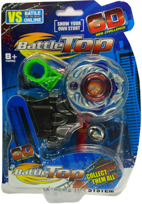 Krypton 6 D Battle Top Beyblade(Multicolor)