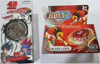 

Beyblade Metal Masters Fury Fusion & 8D System Rocky Golem Combo(Multicolor)