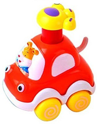 

Flying Toyszer Press N Go Animal Car(Orange)