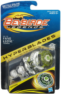 

Hasbro Beyblade Legends Hyperblades Bb 106 Fang Leone 130 W2 D Top(Multicolor)