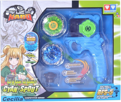 

Infinity Nado Cyan Spout RFID Box(Multicolor)