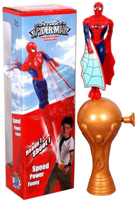 55 OFF on Darling Toys Flying Ultimate Spider Man Shooter Toy