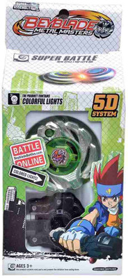 

Fantasy India Metal Master Top 5D Beyblade with Light Function(Multicolor)