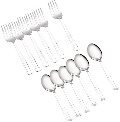 

Petals Stainless Steel Baby Spoon Set(Pack of 12)
