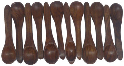 

Onlineshoppee Wooden Wooden Spoon Set(Pack of 12)
