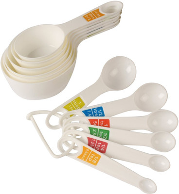 

HOKIPO Plastic Measuring Spoon Set(Pack of 12)