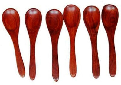 

Onlineshoppee Wooden Wooden Spoon Set(Pack of 6)