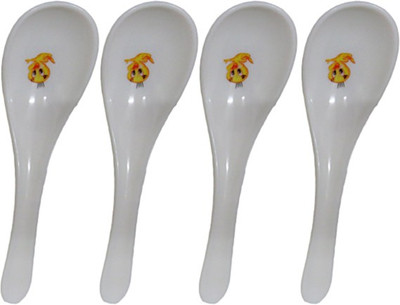 DCS Plastic Soup Spoon Set(Pack of 4) available at flipkart for Rs.199