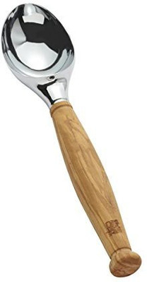 

Sabatier Olive Wood Ice Cream Scoop With Cast Head