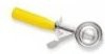 

Crestware Plastic Handle Stainless Steel Thumb Dishers With Thumb Levers
