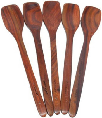 

Craftgasmic Disposable Wooden Serving Spoon Set(Pack of 5)