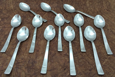Bharat Stainless Steel Table Spoon Set(Pack of 12) Bharat Stainless Steel Table Spoon Set(Pack of 12)