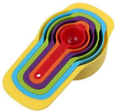 

Sukot 6 PCs Multicolor Measuring Spoon Baking Measurement Big Cup Spoon Plastic Measuring Spoon Set(Pack of 6)