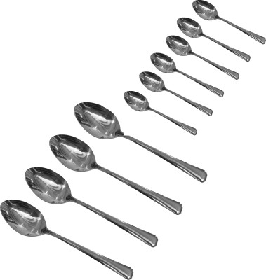 

Boxify SPOON TRIANGULAR Stainless Steel Serving Spoon Set(Pack of 10)