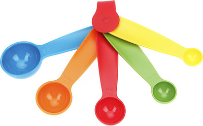 

Yangli Plastic Measuring Spoon Set(Pack of 5)