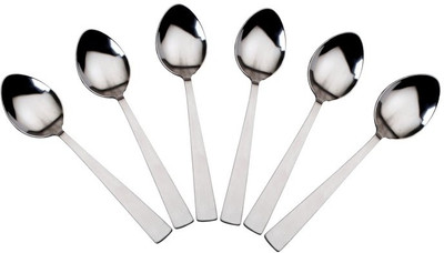 

Elegante Vectra Stainless Steel Coffee Spoon Set(Pack of 6)
