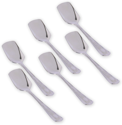 9% OFF on Kishco Limited Festival-4 Stainless Steel Ice-cream Spoon Set(Pack of 6) 9% OFF on Kishco Limited Festival-4 Stainless Steel Ice-cream Spoon Set(Pack of 6)