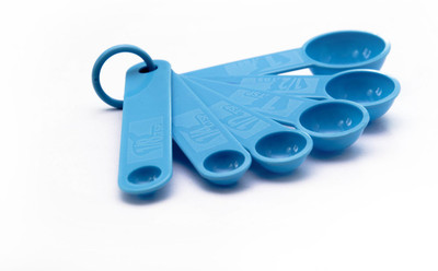 

The Queen of Kitchen Plastic Measuring Spoon Set(Pack of 6)