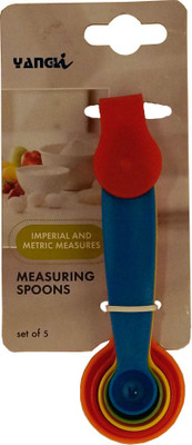

Yangli Disposable Plastic Measuring Spoon Set(Pack of 5)