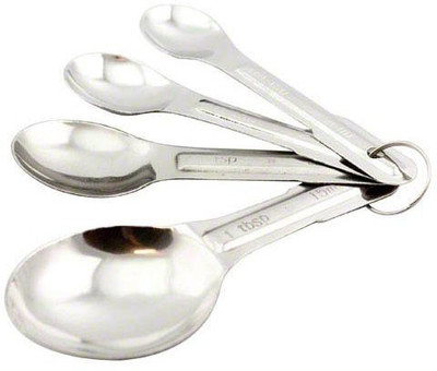 

Update International MeaSpn 4Piece Stainless Steel Measuring Spoons