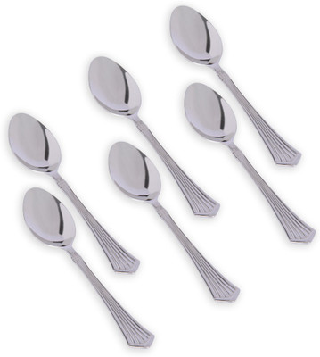 9% OFF on Kishco Limited Symphony-3 Stainless Steel Baby Spoon Set(Pack of 6)