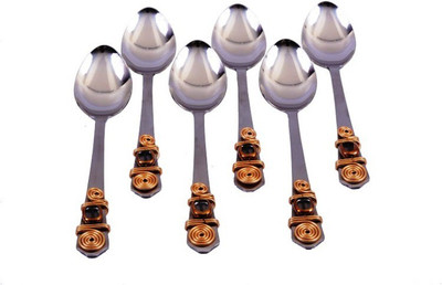 

JewelKraft Designs Stainless Steel Table Spoon Set(Pack of 6)