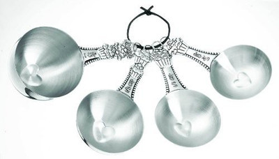 

Ganz 4Piece Stainless Steel Measuring Cups Set