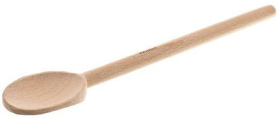 

Browne Foodservice 74 4570 Alpine Beachwood Heavy Duty Deluxe Round Wooden Spoon