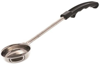 

Browne Foodservice 5722 Heavy Gauge Stainless Steel 1Piece Solid Food Portioner With Long Black Handle