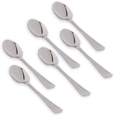 9% OFF on Kishco Limited Lighthouse-2 Stainless Steel Dessert Spoon Set(Pack of 6)