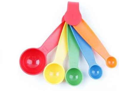 

Agromech Plastic Measuring Spoon Set(Pack of 5)
