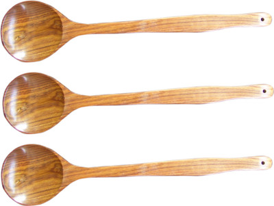 

Marwar Wood Cooking Spoon Set(Pack of 3)