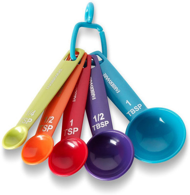 

Hua You Plastic Measuring Spoon Set(Pack of 5)