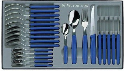 

Victorinox Steel Table Spoon, Dessert Spoon, Tea Spoon Set(Pack of 24)