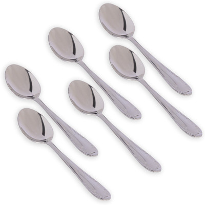 9% OFF on Kishco Limited French-2 Stainless Steel Dessert Spoon Set(Pack of 6) 9% OFF on Kishco Limited French-2 Stainless Steel Dessert Spoon Set(Pack of 6)