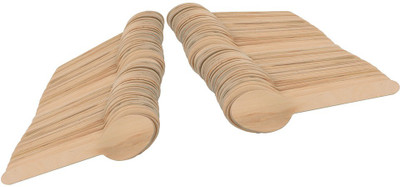 

Pin to Pen Disposable Wood Spoon Disposable Wooden Table Spoon Set(Pack of 100)