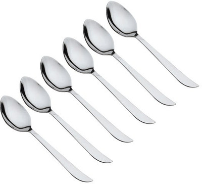 

Elegante Stainless Steel Dessert Spoon Set(Pack of 6)