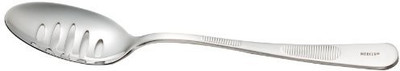 

Mercer Culinary 188 Stainless Steel Plating Spoon With Slotted Bowl
