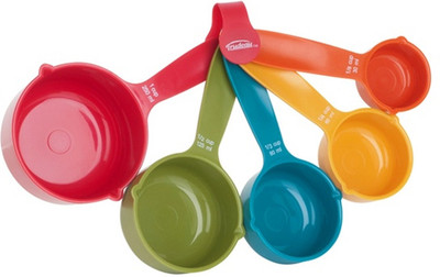 

Wonderchef Plastic Measuring Spoon Set(Pack of 5)