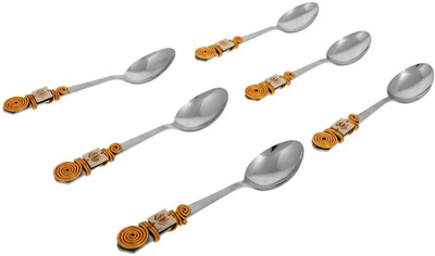 

JewelKraft Designs Stainless Steel Tea Spoon Set(Pack of 6)