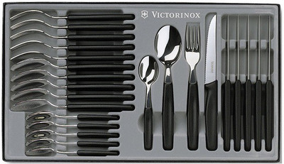 

Victorinox Steel Table Spoon, Dessert Spoon, Tea Spoon Set(Pack of 24)