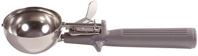 

Winco Ice Cream Disher With Gray Handle