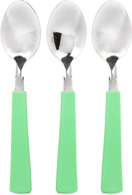 Tramontina Green Stainless Steel Table Spoon Set(Pack of 3) Tramontina Green Stainless Steel Table Spoon Set(Pack of 3)