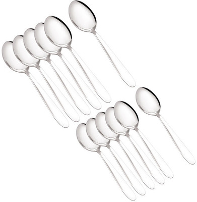 

Petals Stainless Steel Baby Spoon Set(Pack of 12)