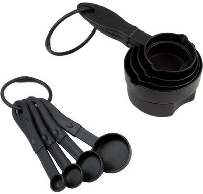 H D Enterprise Plastic Measuring Spoon Set(Pack of 8)