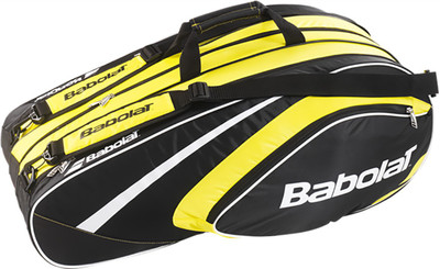 

Babolat Club Line Racquet Bag(Multicolor, Kit Bag), Black;white;yellow