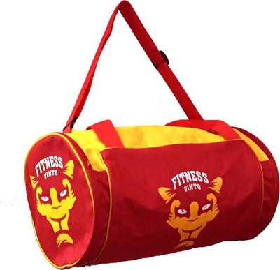 

Kyachaiyea Fitness Red Yellow Duffle Bag(Multicolor, Kit Bag)