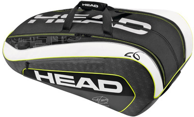 

Head Djokevic Series 12R Monster Combi Kit Bag(Multicolor, Kit Bag), Black;white;yellow